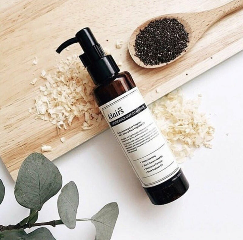 KLAIRS Gentle Black Deep Cleansing Oil 150ml.