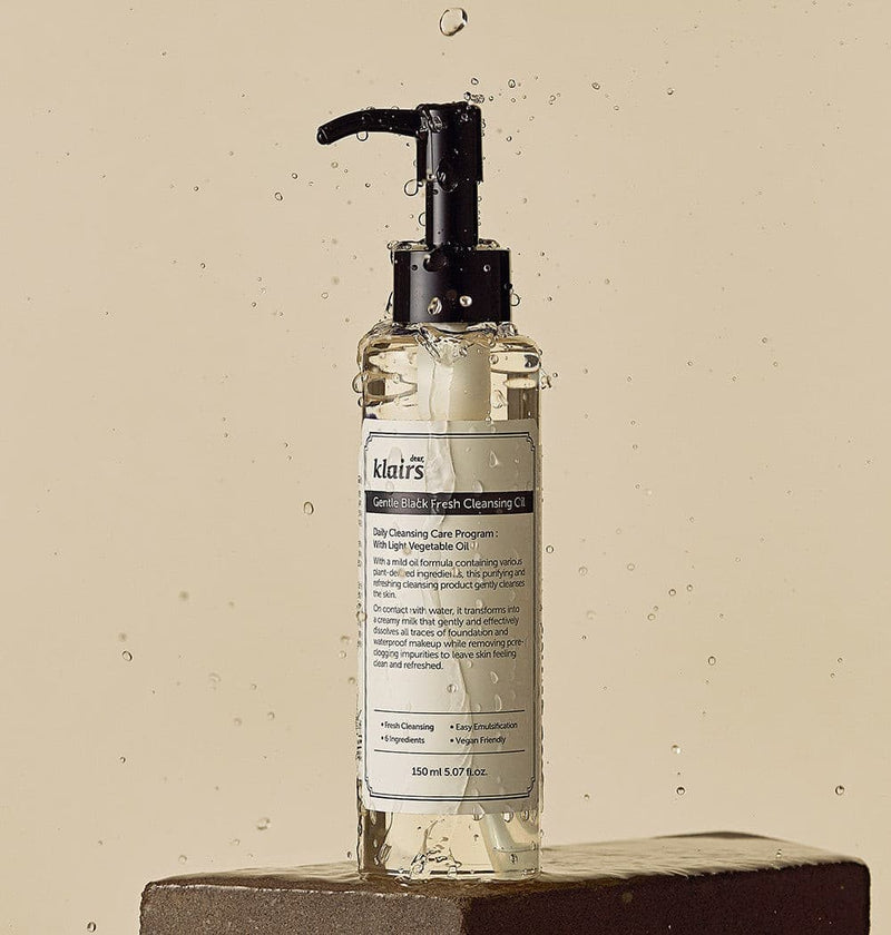 KLAIRS Gentle Black Fresh Cleansing Oil 150ml.