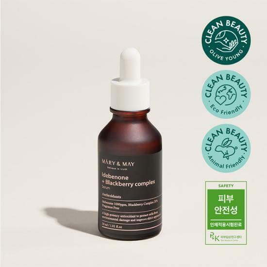 MARY&MAY Idebenone + Blackberry Complex Serum 30ml.