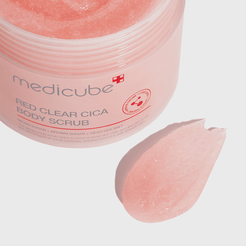 MEDICUBE Red Clear Cica Body Scrub 200g.