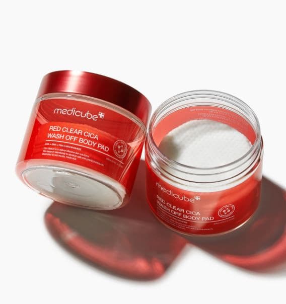 MEDICUBE Red Clear Cica Wash Off Body Pad 200ml 50ea.