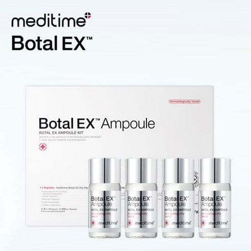 MEDITIME Botal EX Ampoule Kit (8ml x 4ea, Powder 250mg).