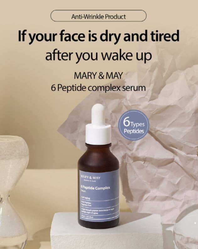Mary&May 6 Peptide Complex Serum 30ml.