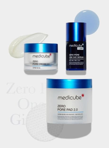 Medicube Zero Pore One Day Set Cuidado de la piel coreano Kbeauty Cosmetics