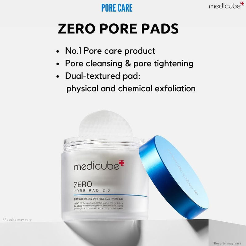 MEDICUBE Zero Pore Pads 2.0 155g.