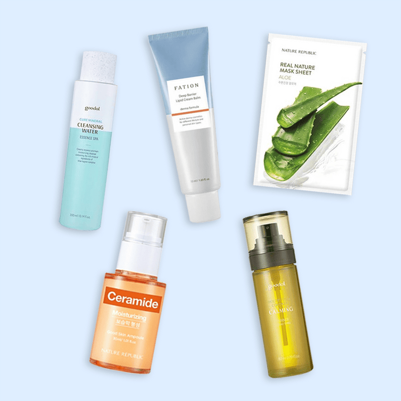 ★LUCKY7BOX★ 5-Step Moisturizing Set.