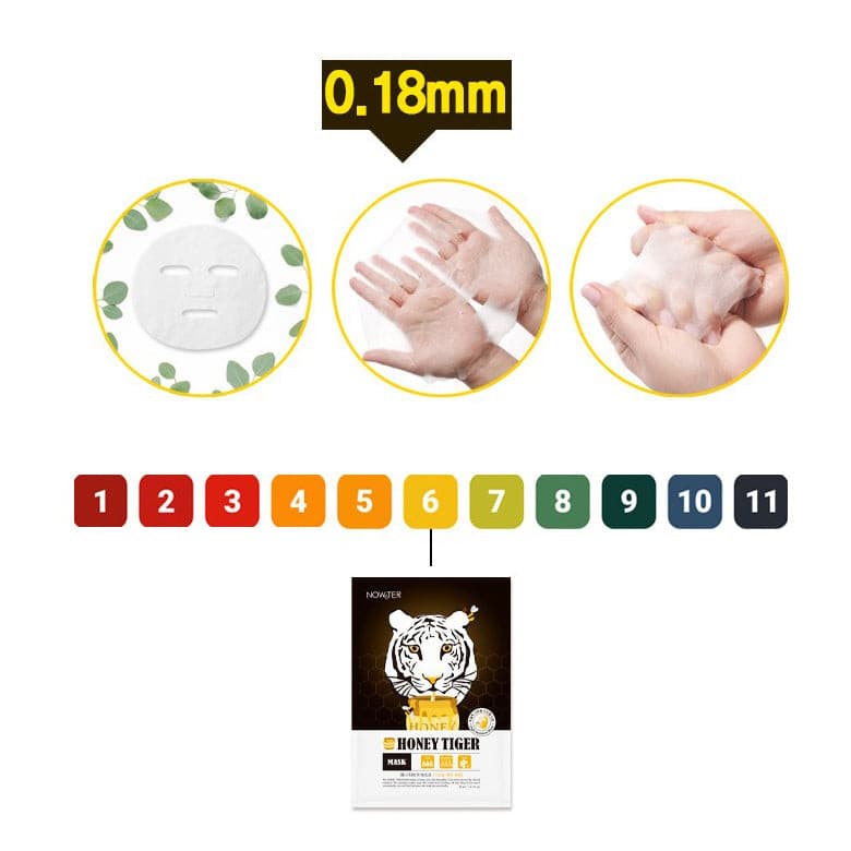 NOWATER Honey Tiger Mask 30ml *10ea.