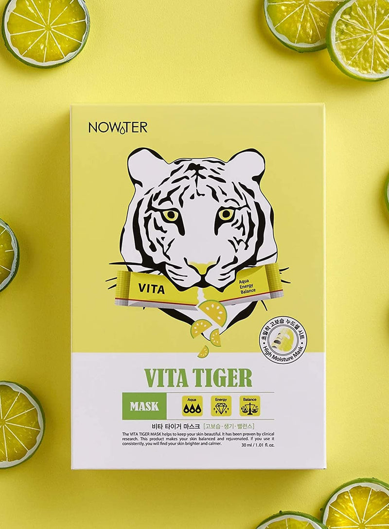 NOWATER Vita Tiger Mask 30ml *10ea.