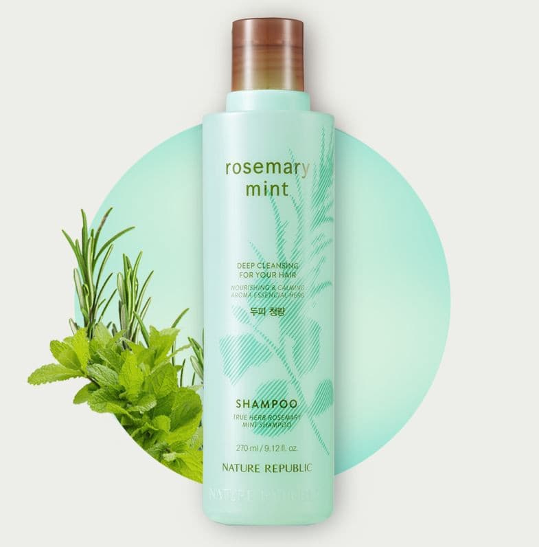 NATURE REPUBLIC  True Herb Shampoo 270ml  Korean haircare Kbeauty Cosmetics