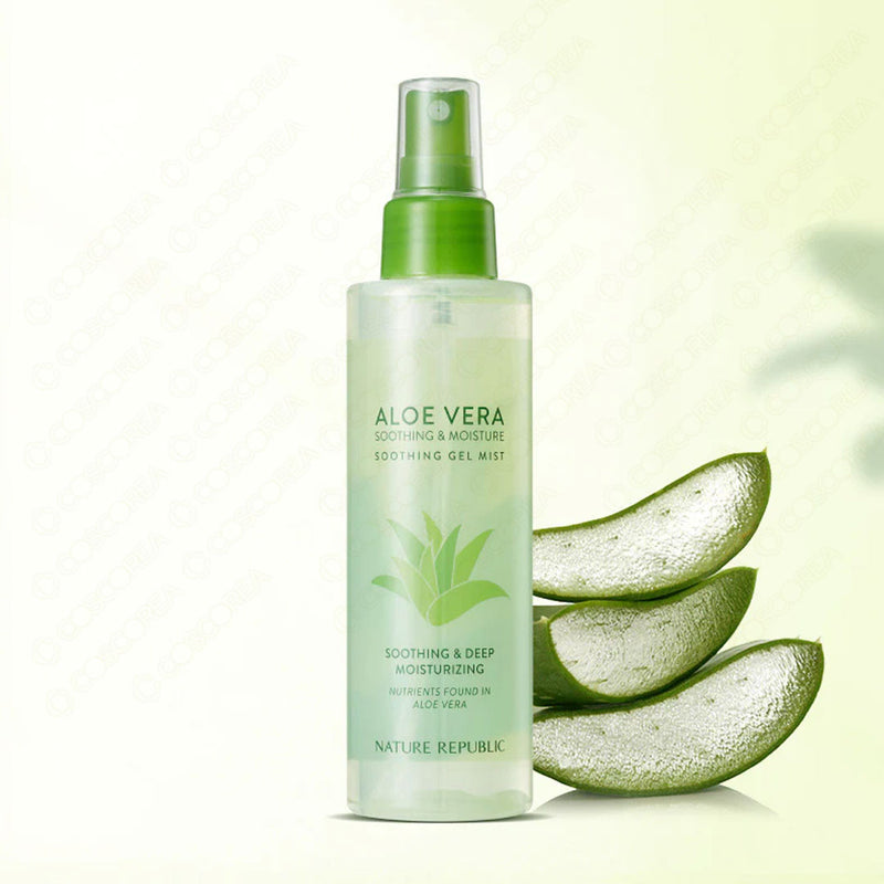 Nature Republic Soothing & Moisture Aloe Vera 92% Soothing Gel Mist 155ml