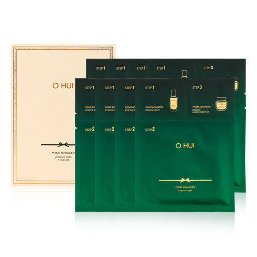 OHUI Prime Advancer Ampoule Mask 3 - Step 8ea.