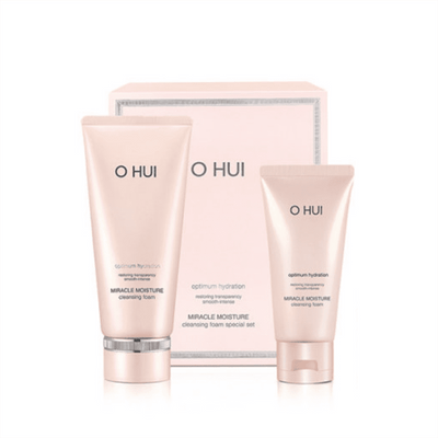OHUI Miracle Moisture Cleansing Foam 200ml Special Set.