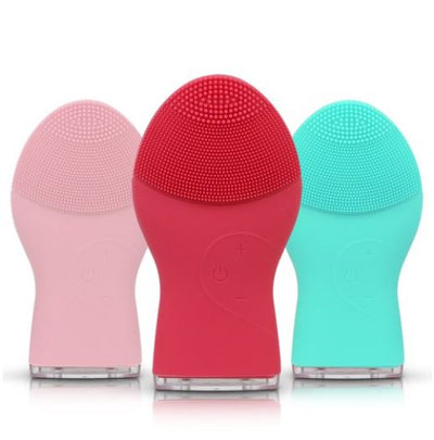 OMT Wireless Rechargeable Face Washing Brush Massager Cleanser 1ea.