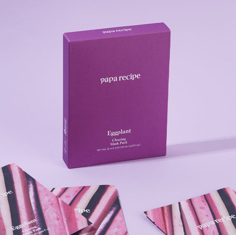 PAPA RECIPE Eggplant Clearing Mask 25ml x 5ea.
