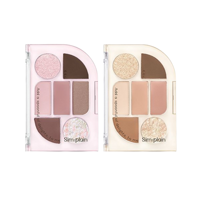 PERIPERA Sim plain Eye Palette 1.5g x 1.17g x 2.18g x 4.