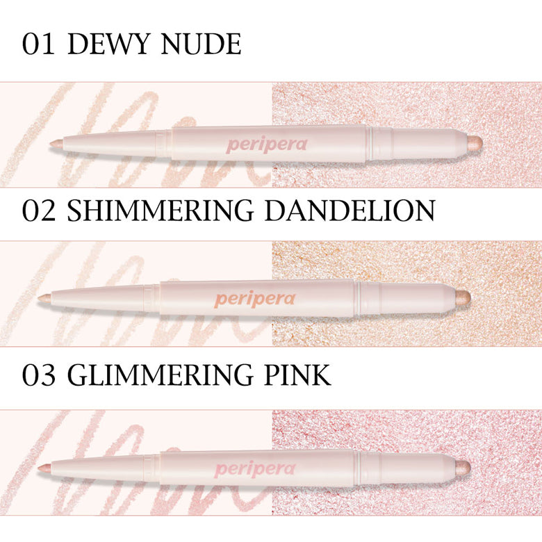 PERIPERA Sugar Twinkle Duo Eye Stick 0.23g+0.55g.