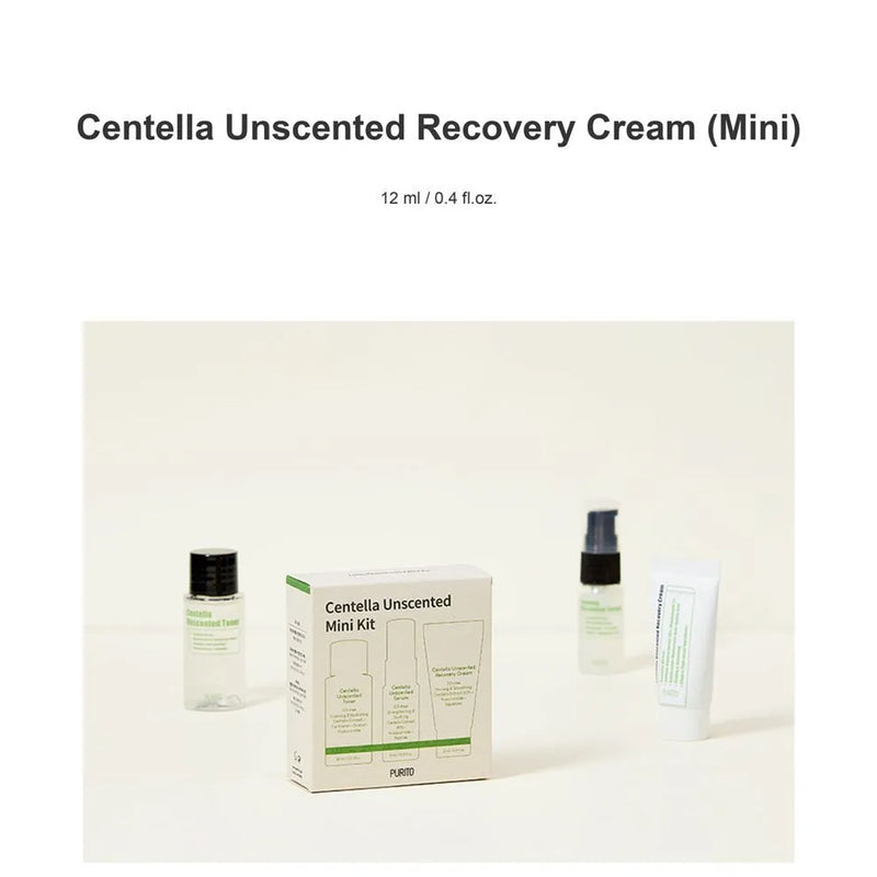 Purito Centella Unscented Recovery Cream 12ml (mini)