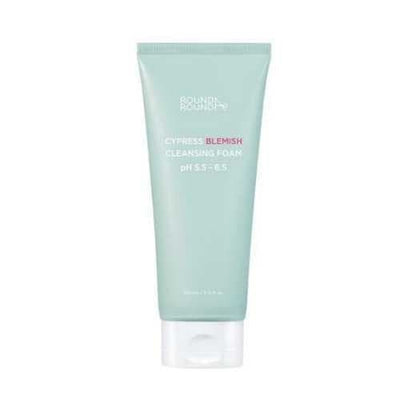 ROUND AROUND Cypress Blemish Cleansing Foam 80ml.