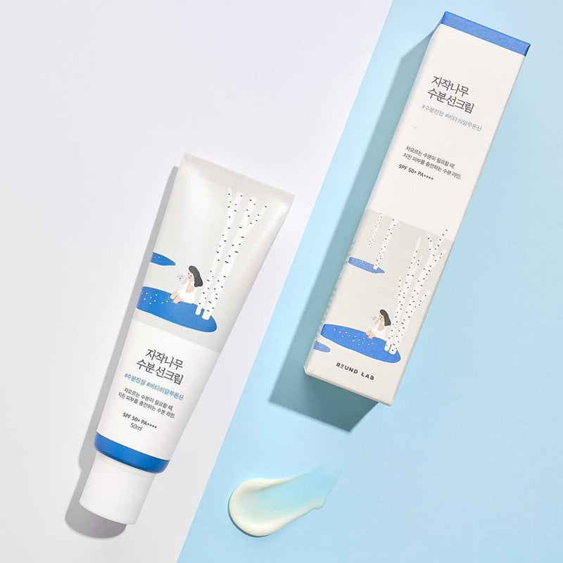 ROUND LAB Birch Juice Moisturizing Sun Cream 50ml SPF 50+.