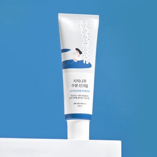 ROUND LAB Birch Juice Moisturizing Sun Cream 50ml SPF 50+.