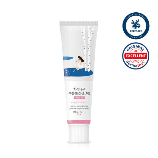 ROUND LAB Birch Juice Moisturizing Tone Up Sun Cream SPF50+ PA++++ 50ml.