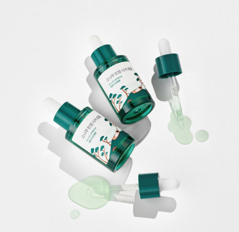 ROUND LAB Pine Tree Soothing Cica Ampoule 30ml.