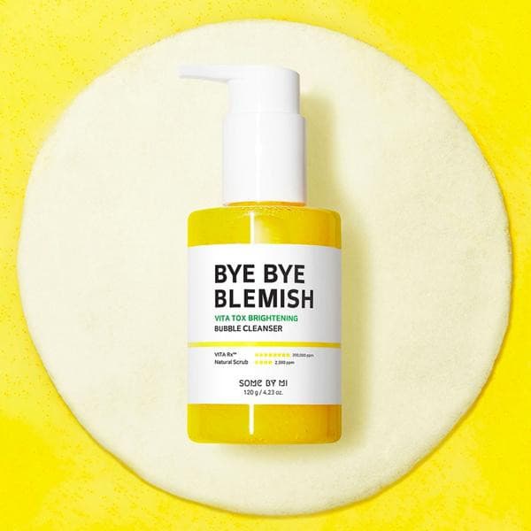 SOME BY MI Bye Bye Blemish Vita Tox Brightening Bubble Cleanser 120g.
