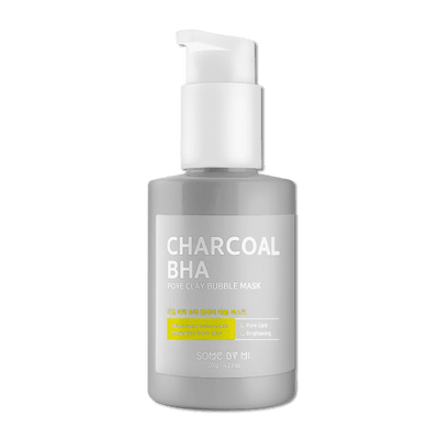 SOME BY MI Charcoal BHA Pore Clay Bubble Mask 120g.