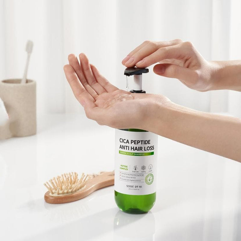 SOME BY MI Cica Peptide Anti Hair Loss Derma Scalp Shampoo 285ml.