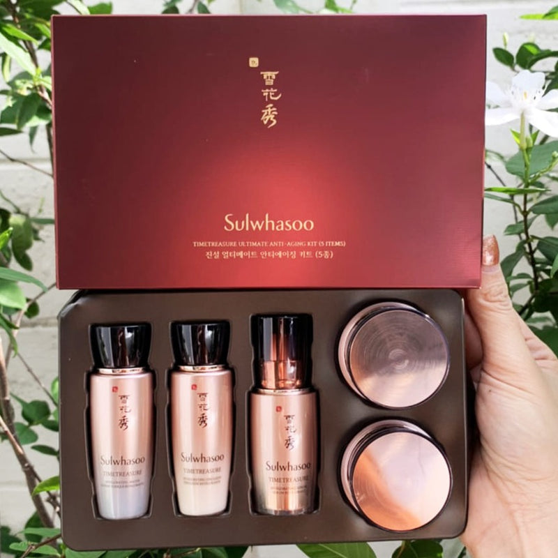 SULWHASOO Timetreasure Ultimate Anti-aging Set (5 items) x 3set.