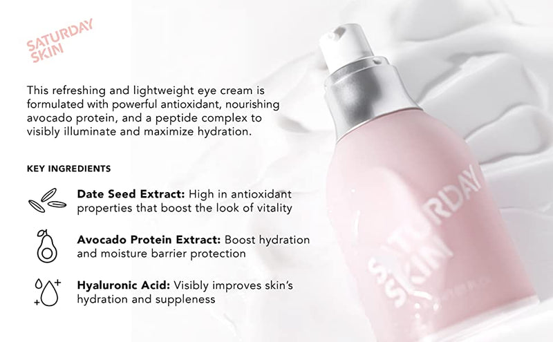 SATURDAY SKIN Wide Awake Brightening Eye Cream 30ml.