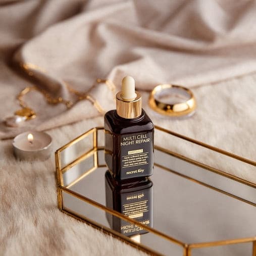 SECRET KEY Multi Cell Night Repair Ampoule 50ml Korean skincare Kbeauty Cosmetics