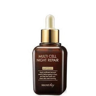 SECRET KEY Multi Cell Night Repair Ampoule 50ml Korean skincare Kbeauty Cosmetics