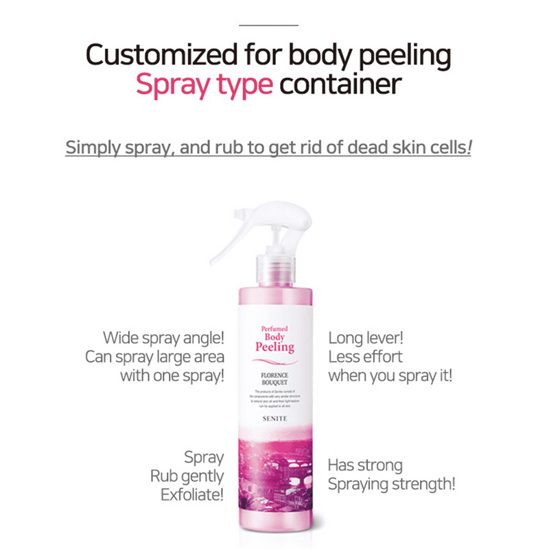 SENITE Perfumed Body Peeling 330ml.