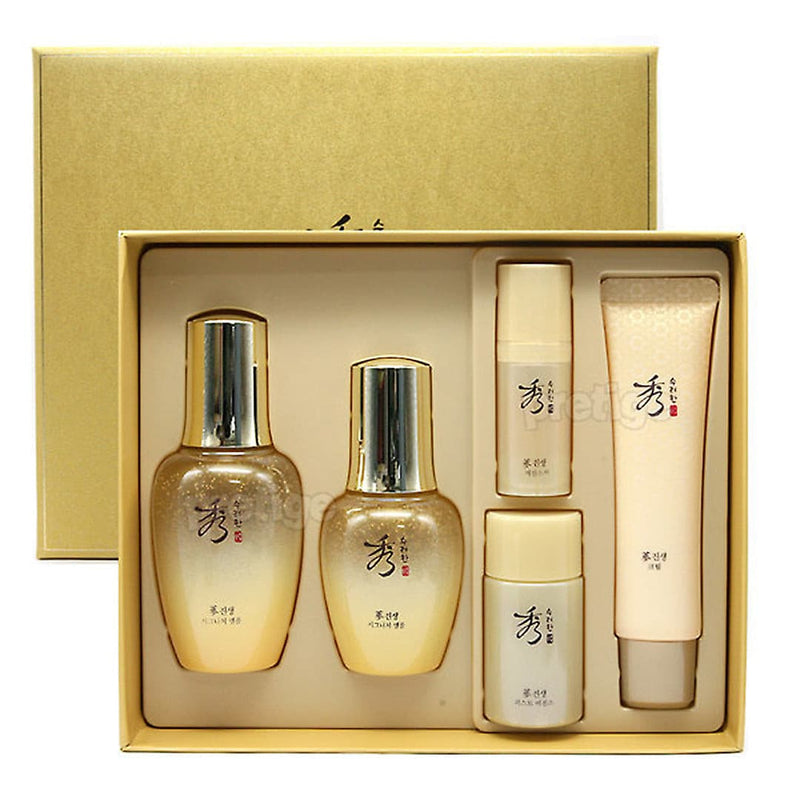 SOORYEHAN Ginseng Ampoule Serum Special 50ml + 30ml Set.