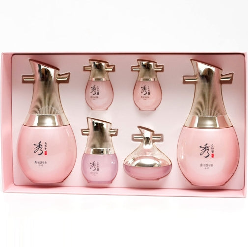 Sooryehan Chunsam קורן לבן 2 סט קוריאני טיפוח עור Kbeauty קוסמטיקה