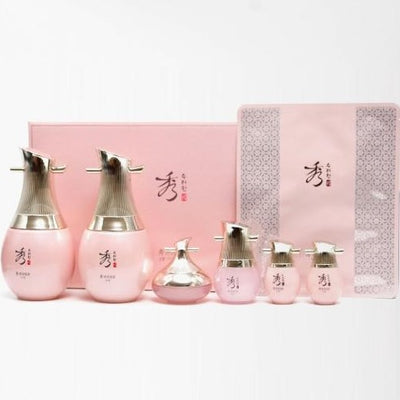 Sooryehan Chunsam קורן לבן 2 סט קוריאני טיפוח עור Kbeauty קוסמטיקה