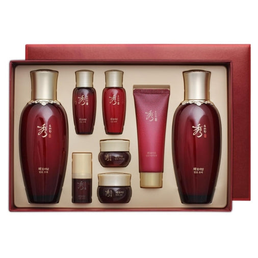 Sooryehan Hyobidam מותסס 2 סטים לטיפוח העור הקוריאני Kbeauty קוסמטיקה