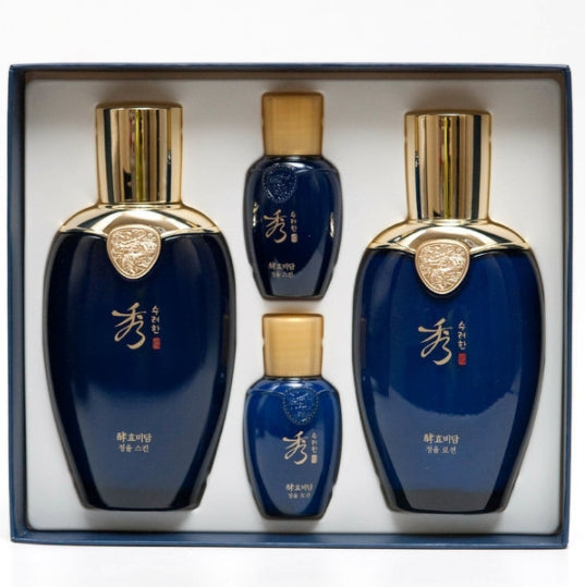 Sooryehan Hyobidam Jungyul 2 סט לגברים טיפוח עור קוריאני Kbeauty קוסמטיקה