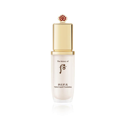 THE HISTORY OF WHOO Velvet Liquid Foundation 40ml.