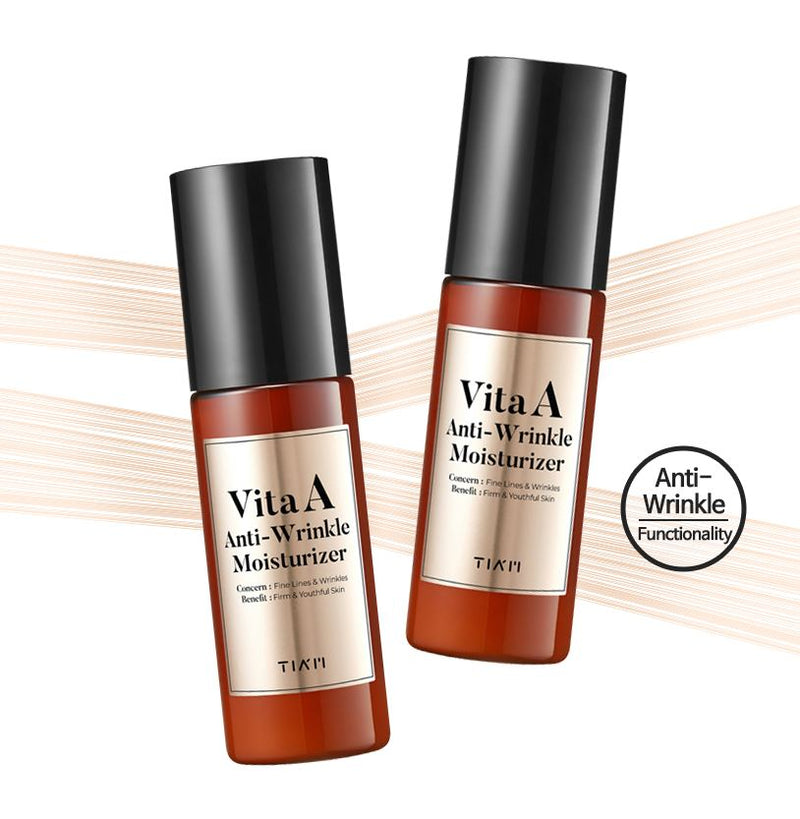 TIAM Vita A Anti-Wrinkle Moisturizer 80ml Korean skincare Kbeauty Cosmetics