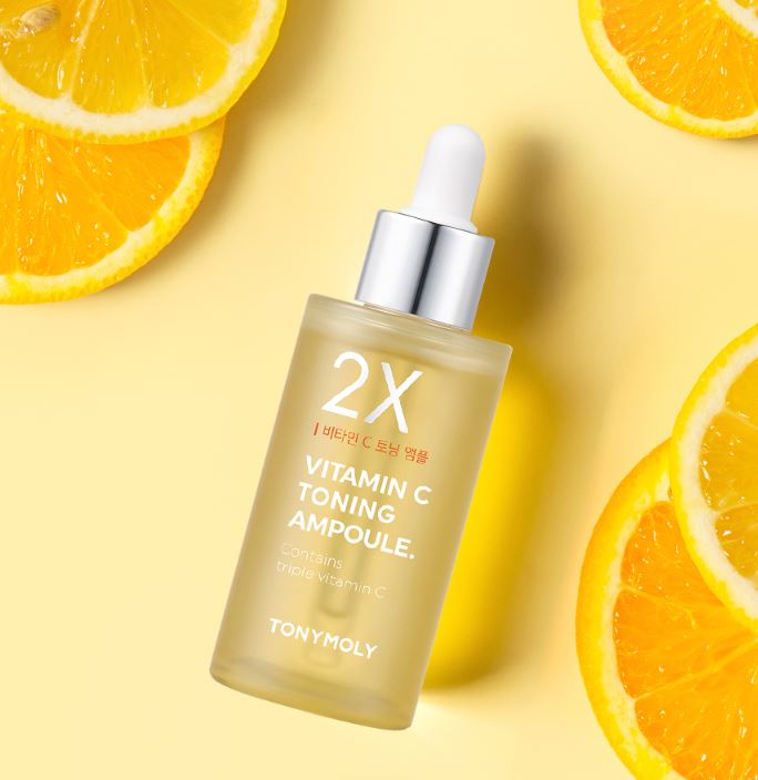 TONYMOLY 2X Vitamin C Toning Ampoule 50ml.