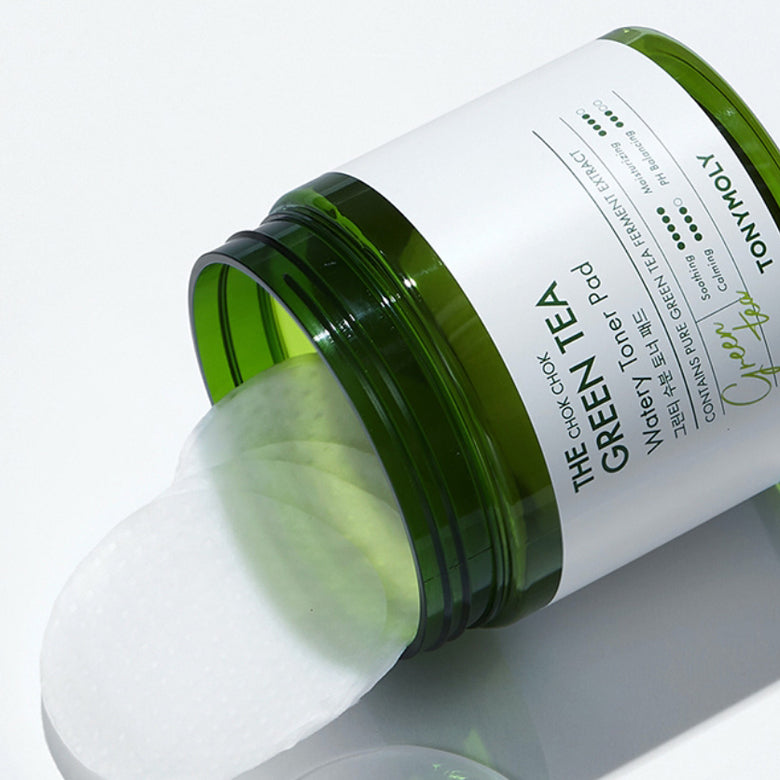 TONYMOLY The Chok Chok Green Tea Watery Toner Pad 280ml.