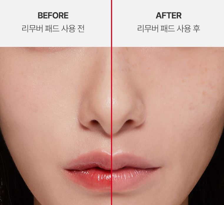 TONYMOLY The Shocking Lip & Eye Remover Pads 55g (30ea).