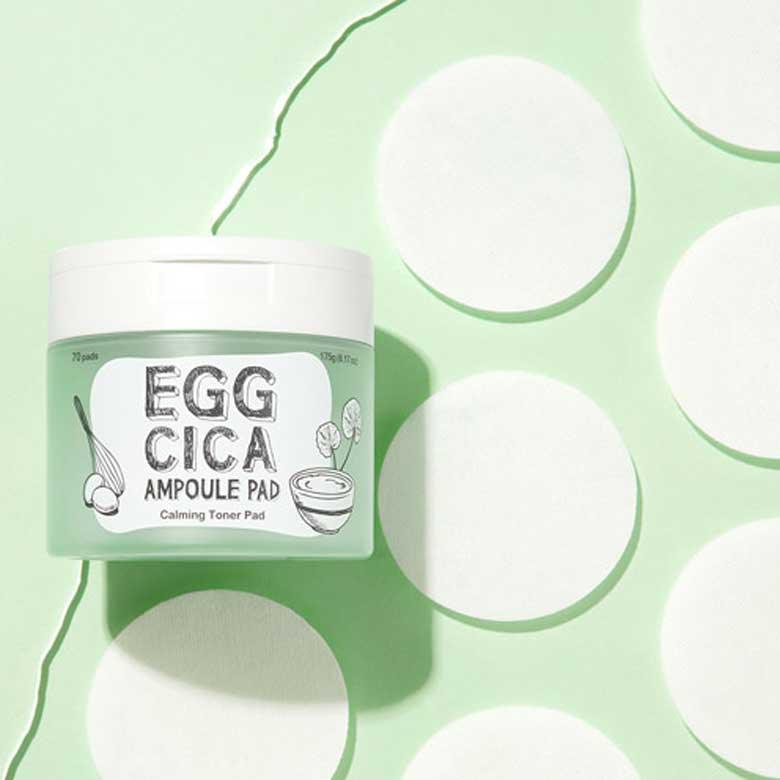 TOO COOL FOR SCHOOL Egg Cica Ampoule Pad 175g 70pads.