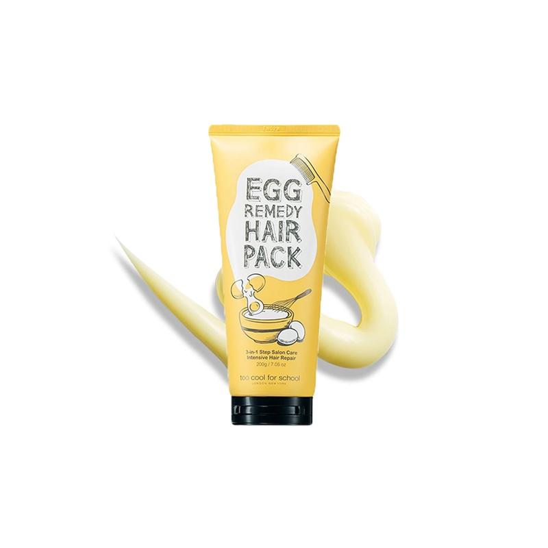 TOO COOL FOR SCHOOL Egg Remedy Hair Pack 200g.