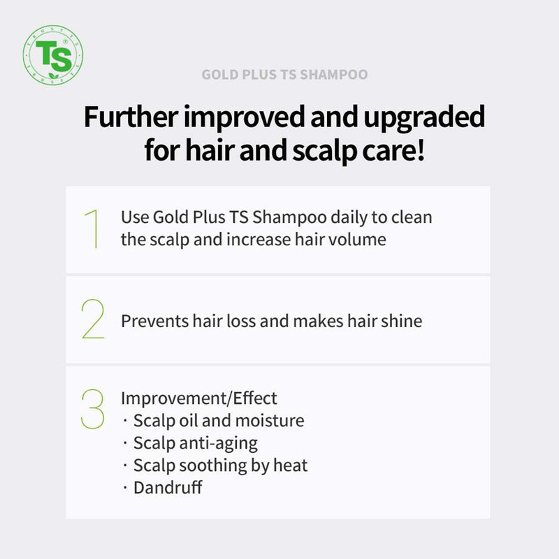 TS Gold Plus Shampoo 500ml.