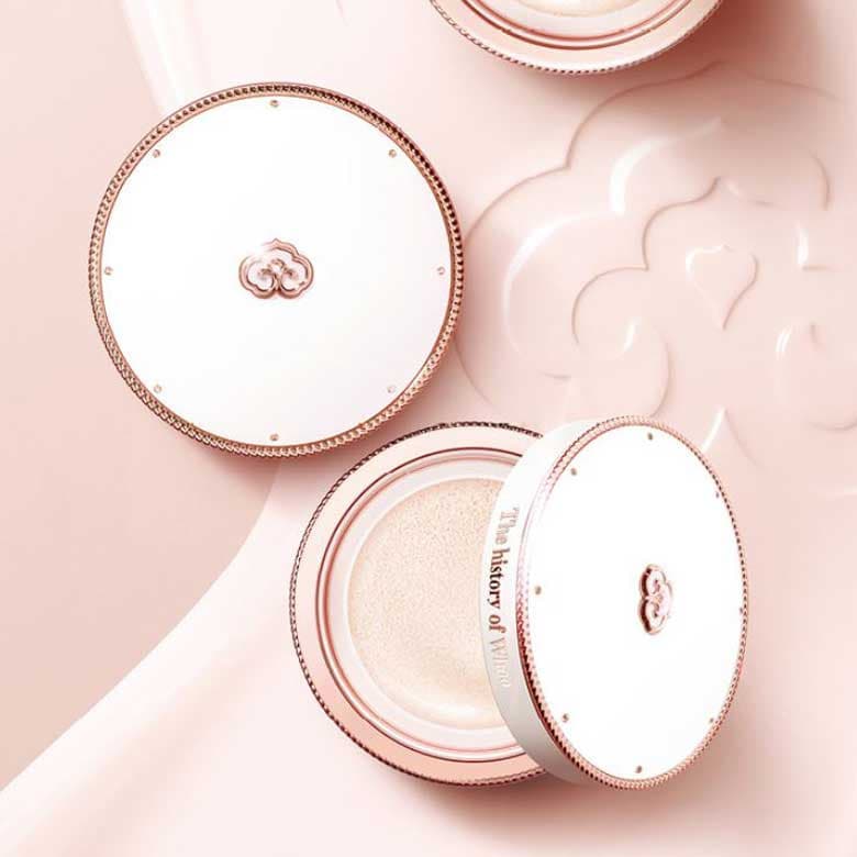 THE HISTORY OF WHOO Radiant White Tone Up Sun Cushion 13g + 13g (Refill).