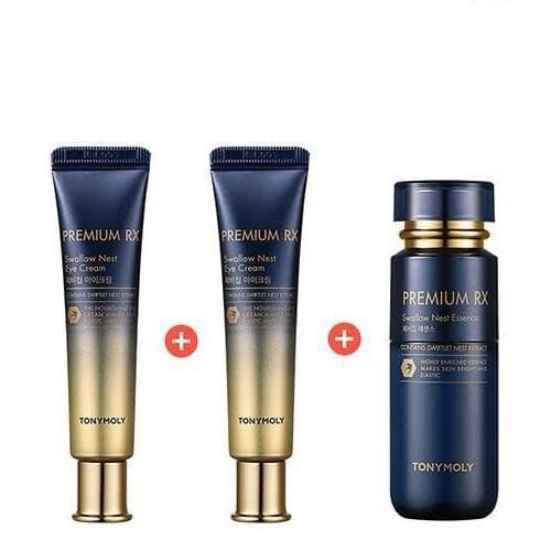 TONYMOLY Premium RX Swallow Nest Essence and Eye Cream Set Korean skincare Kbeauty Cosmetics