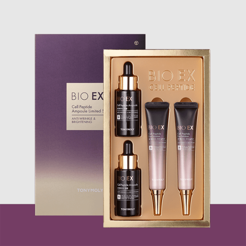 TONYMOLY Bio EX Cell Peptide Ampoule Limited Set.